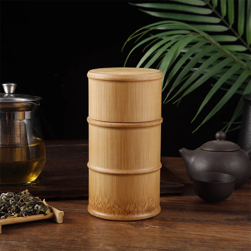 Bamboo Breeze Bin - Natural Bamboo Food Storage