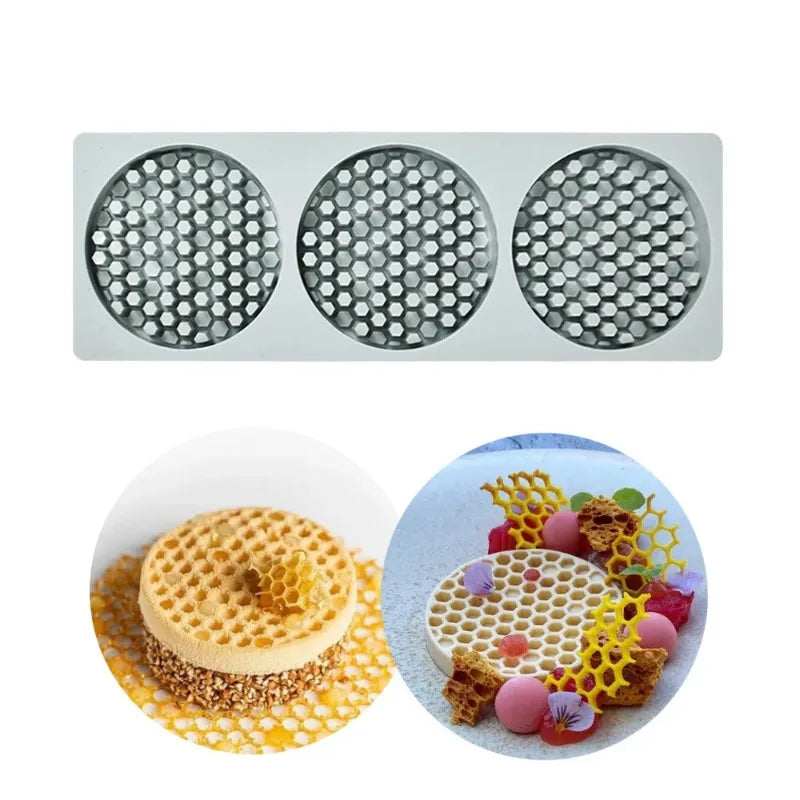 NectarDrip Silicone Form - Honeycomb Mousse Mold