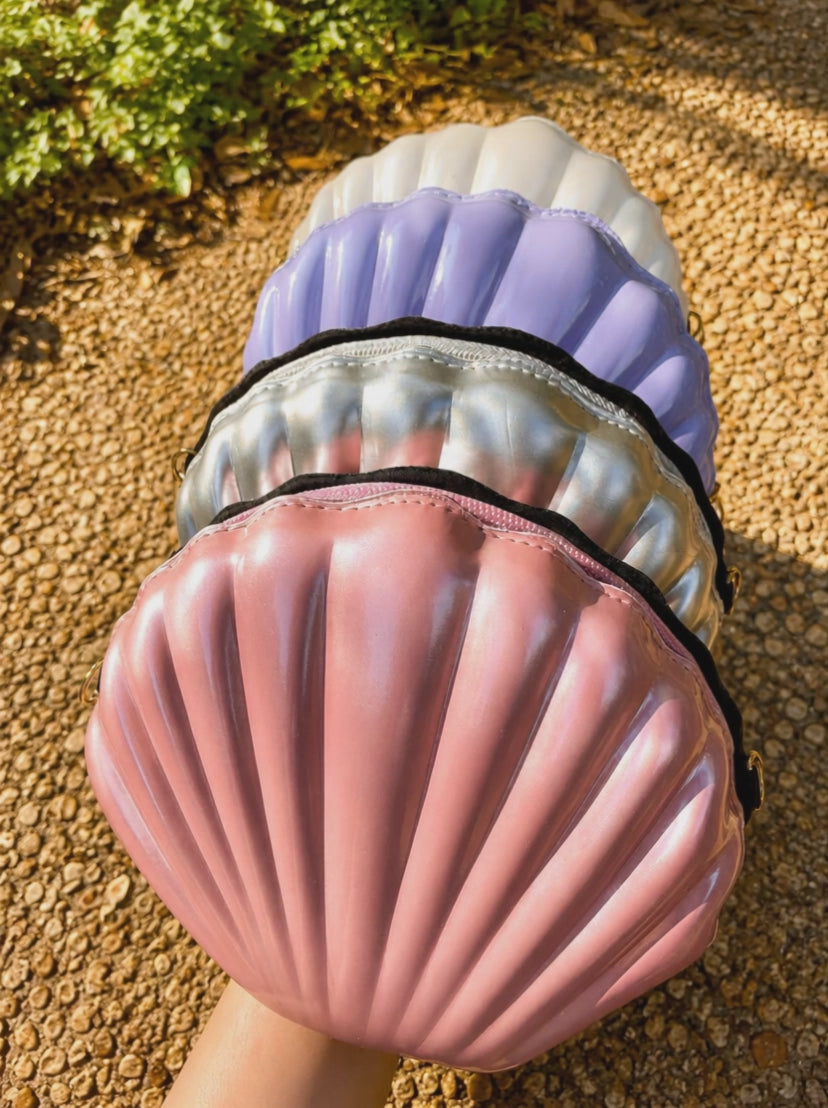 Video for PearlTide Shell Purse – Hard Shell Crossbody Shoulder Bag Water Resistant